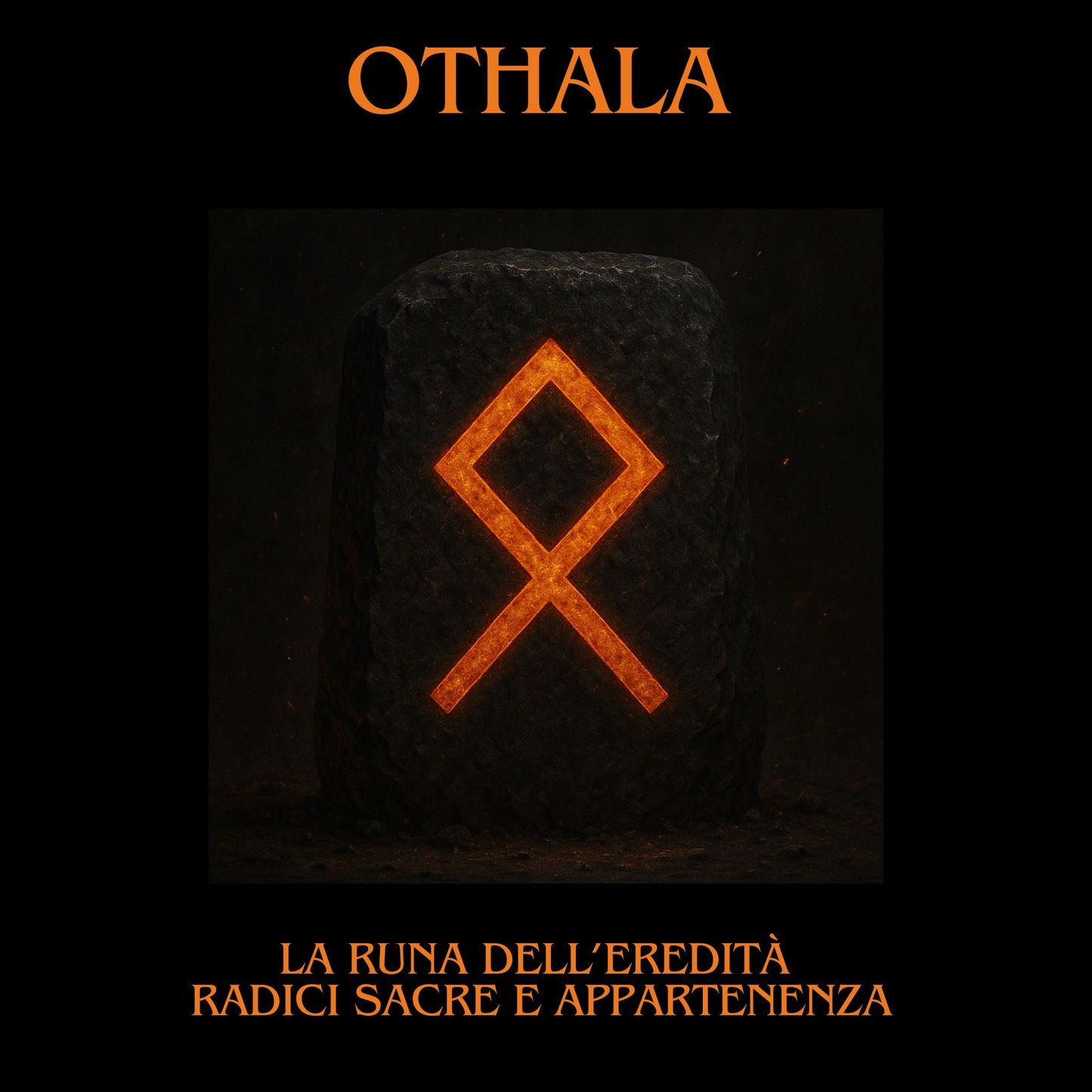 Simbolo runa norrena othala - othila