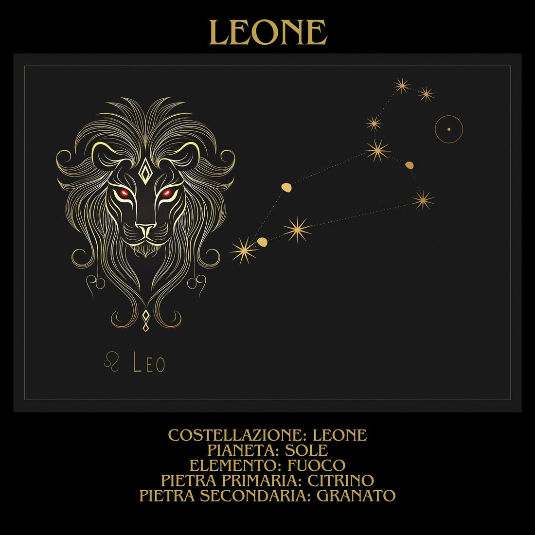 ♌ Leone – Il Sole Interiore
