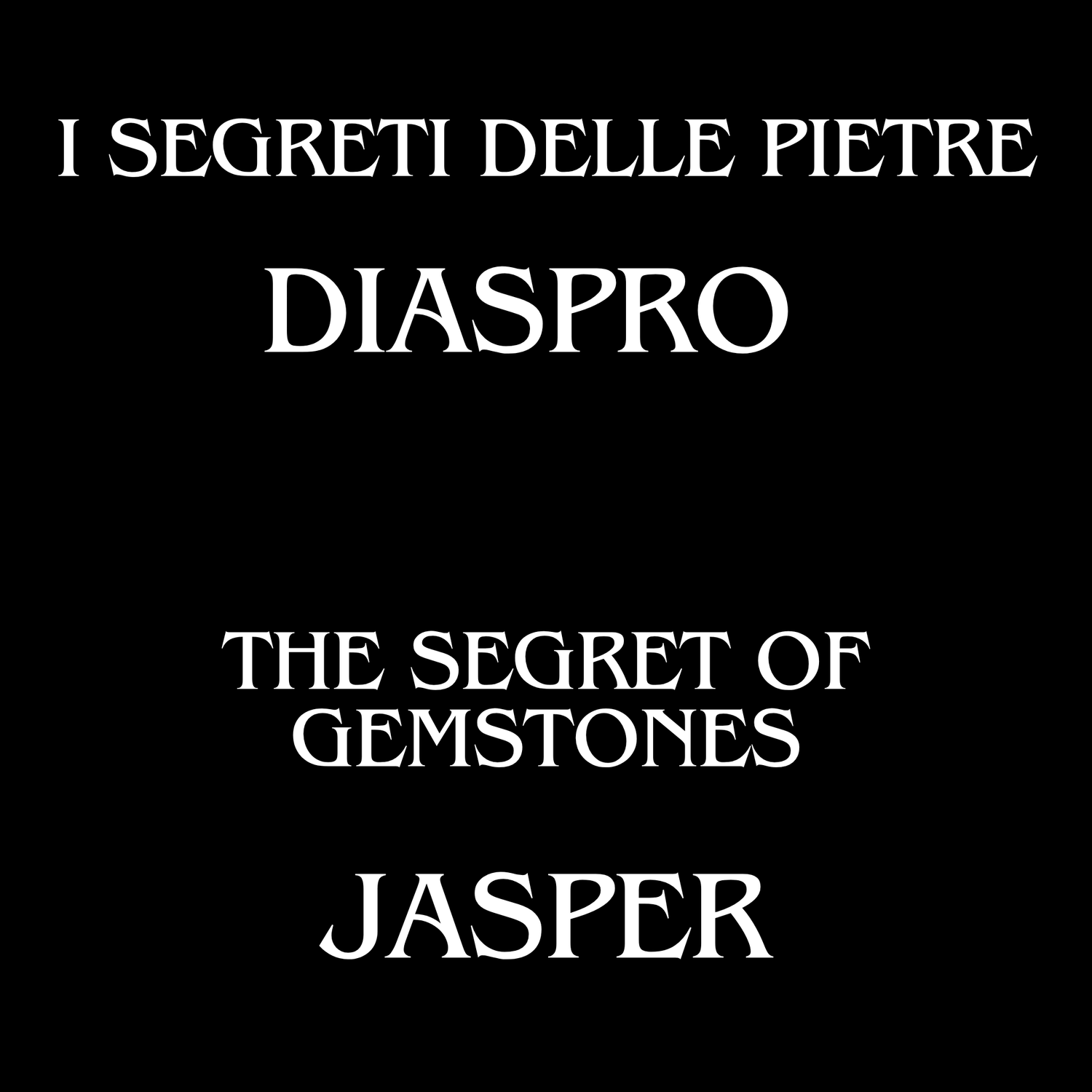 Jasper The Initiatic Library of Stones