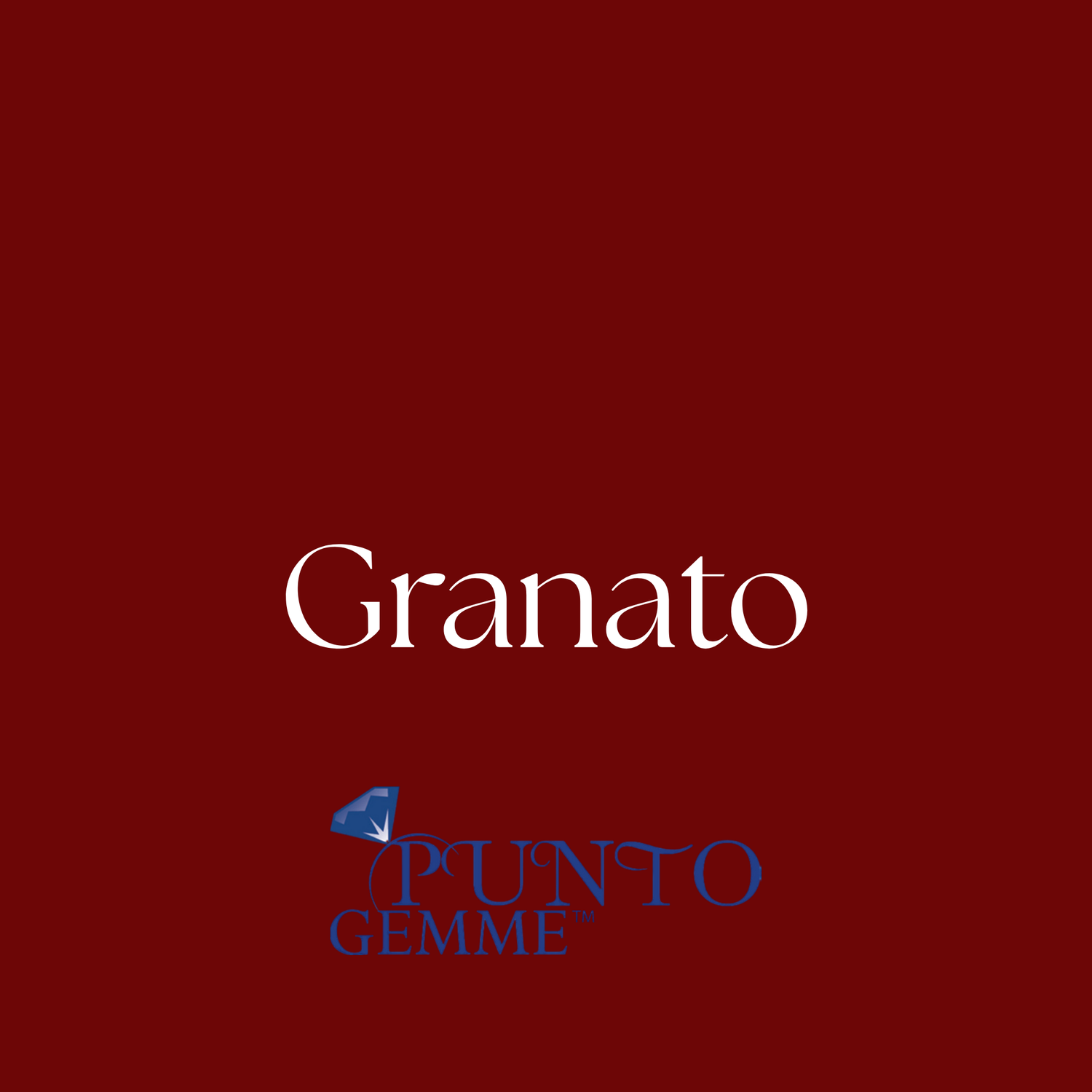 Punto gemma di Granato