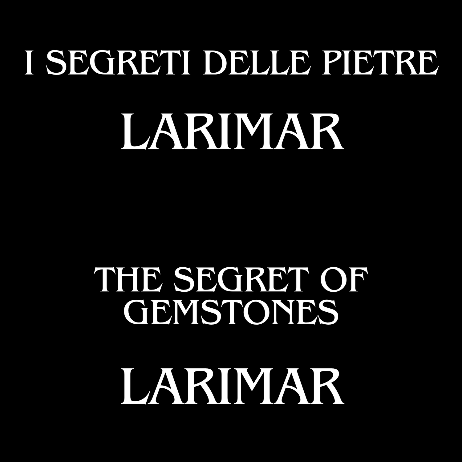 The Initiatic Library of Stones - Obsidian