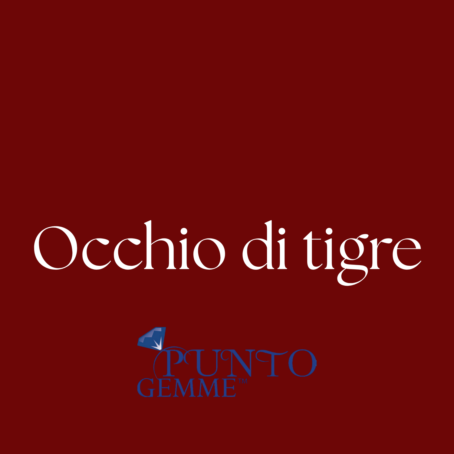 Punto gemme - Occhio di Tigre