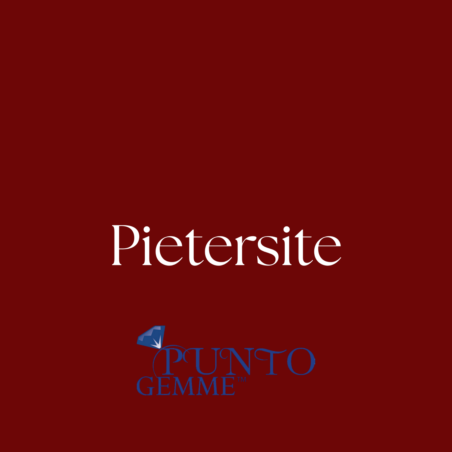 Pietersite Punto Gemme
