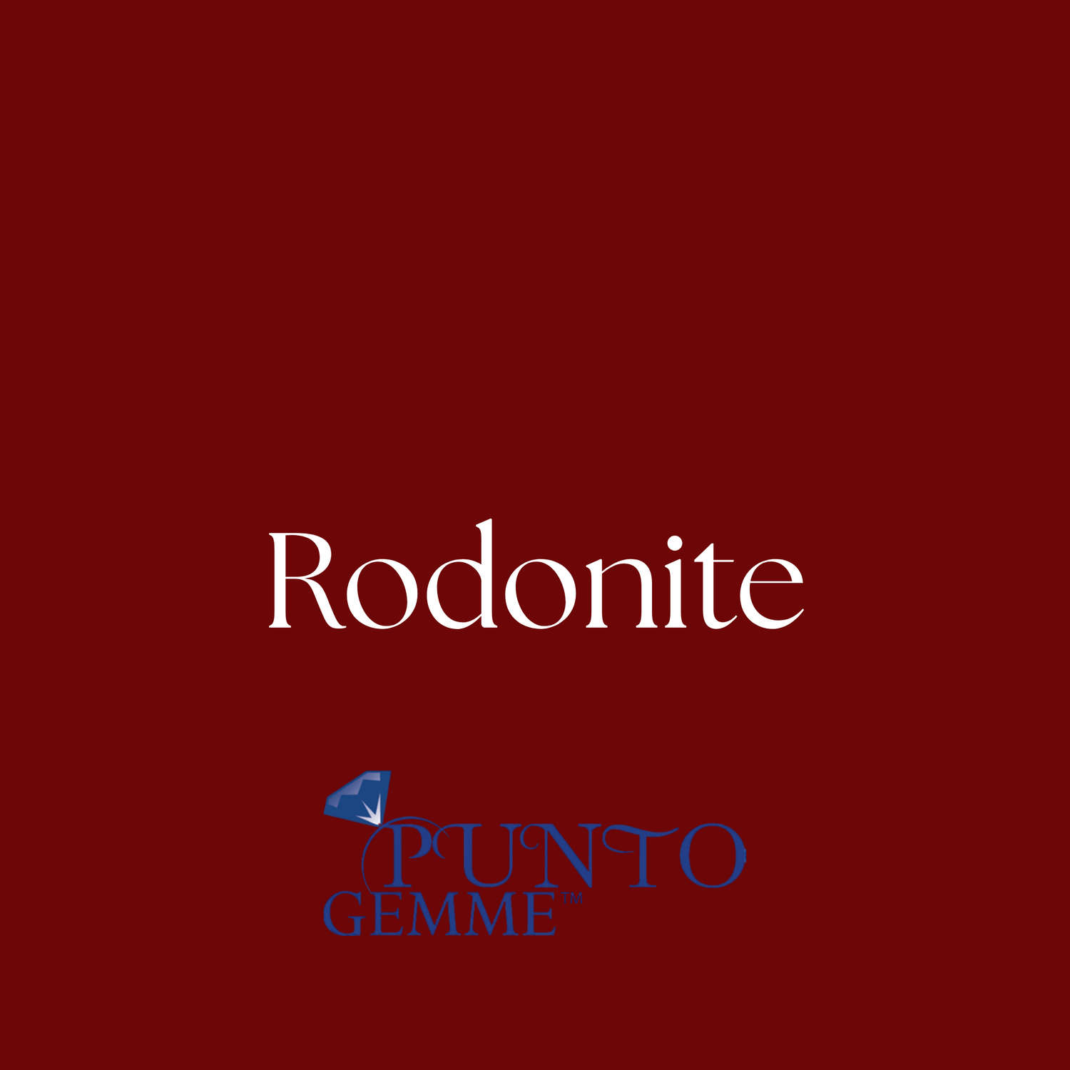 Punto Gemme Pietre dure – Rodonite