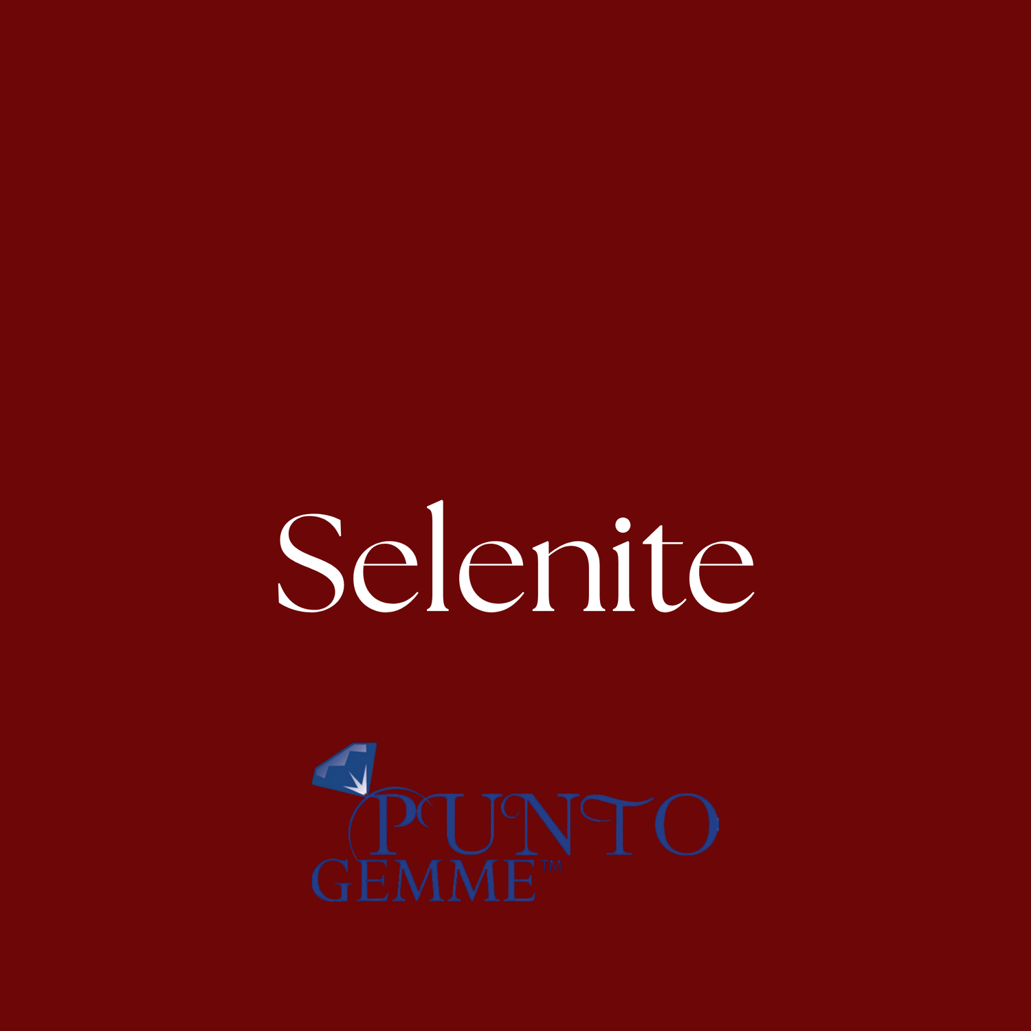 Punto Gemme Pietre dure - Selenite