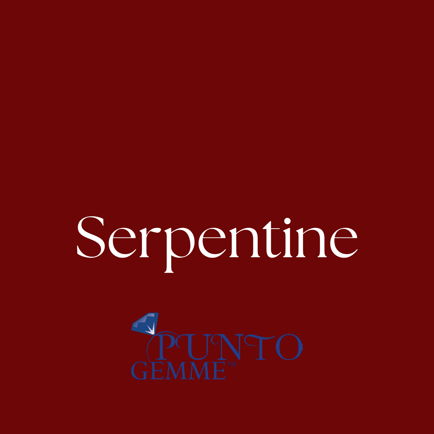 Punto Gemme Pietre dure - Serpentine