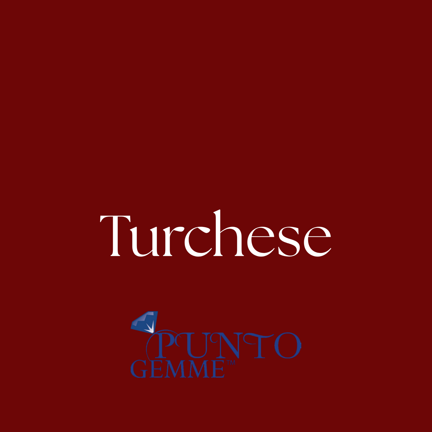 Punto Gemme Pietre dure - Turchese