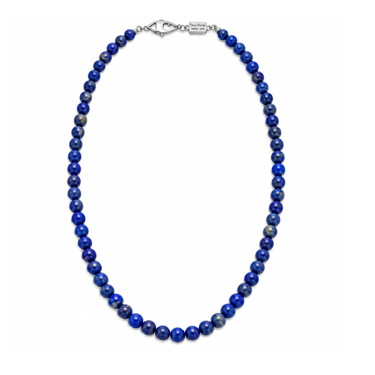 Collana Lapislazzuli naturale Guy Favia 55 cm A0038