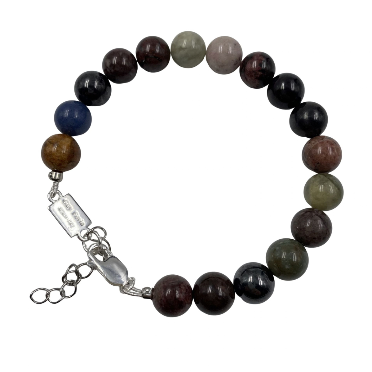 Bracciale Guy Favia Sugilite Multicolor naturale 8 mm CI0010