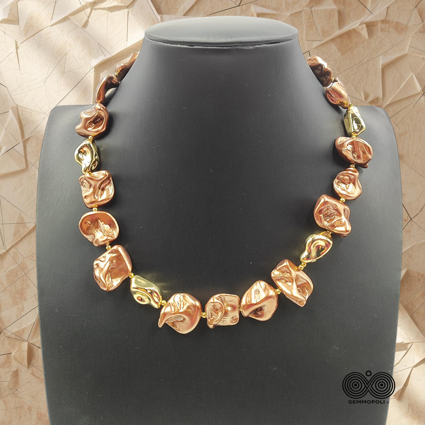 Collana Elegance Gemmopoli in Madreperla Ricostruita GA0018