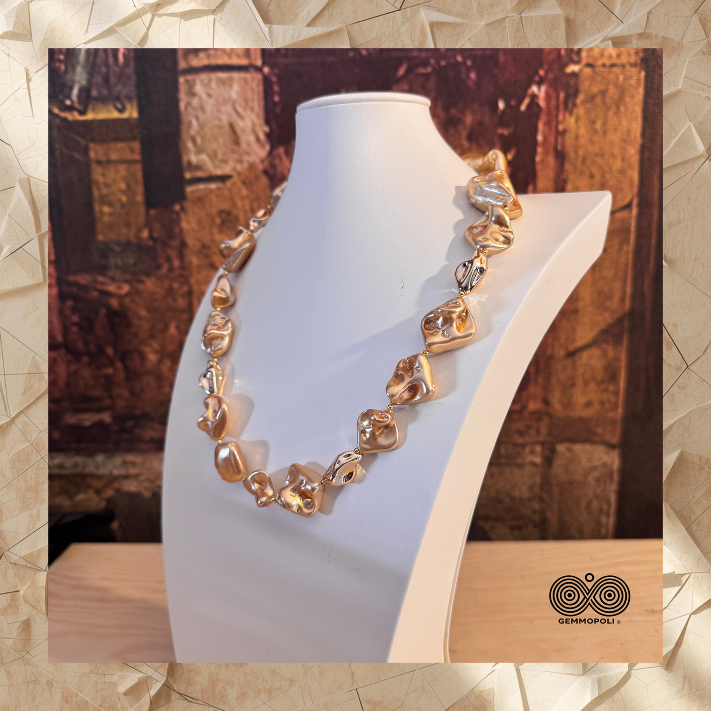 Collana Elegance Pesca Oro Gemmopoli GA0019 