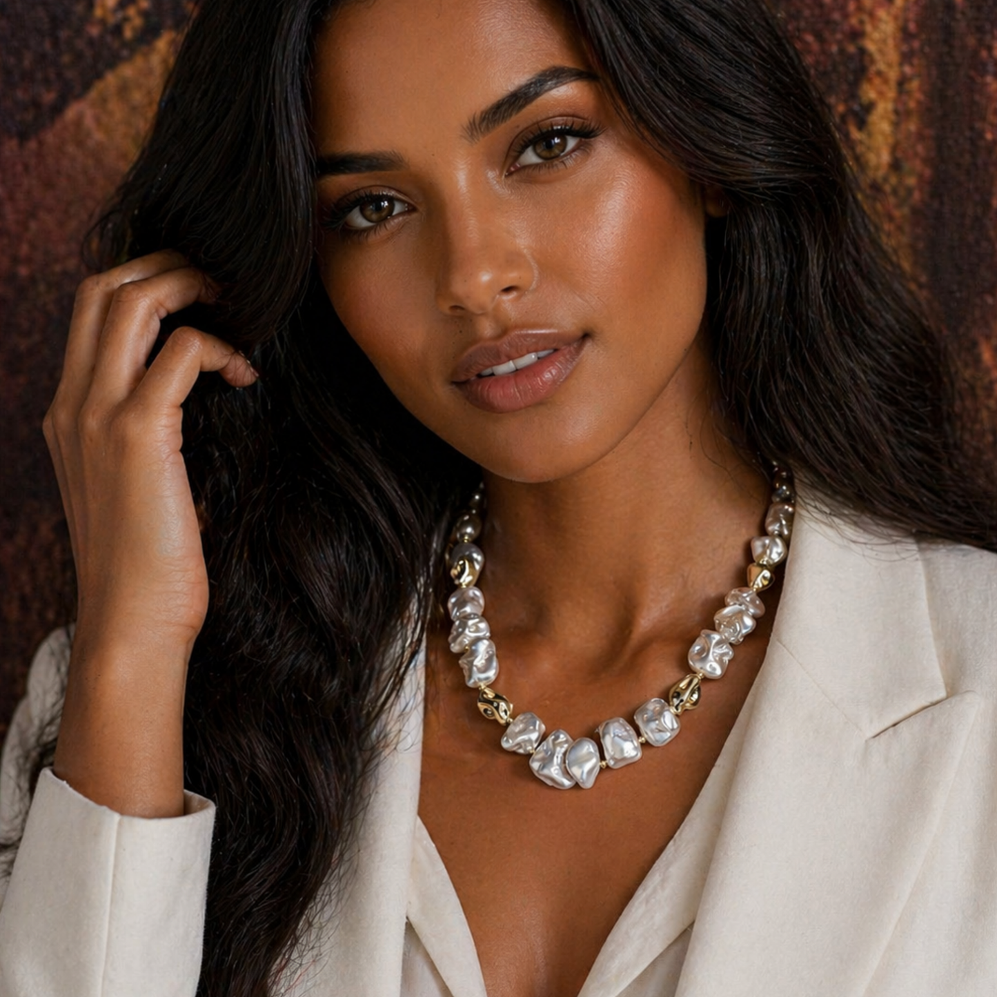 Eclectic crystal and gemstone necklace | Gemmopoli GA0006