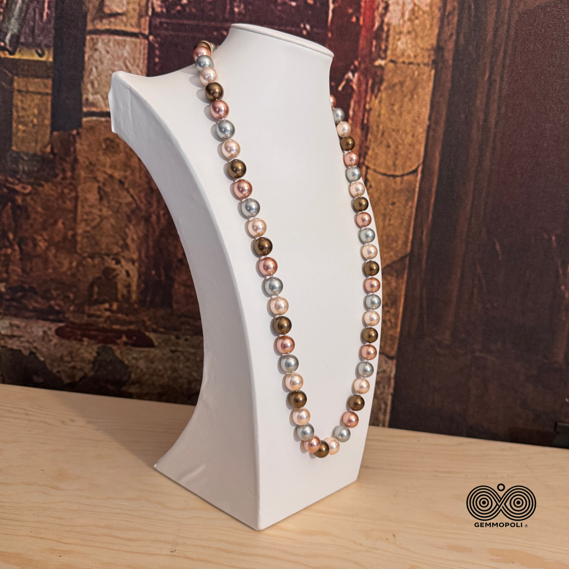 Vista Laterale Collana Elegance Gemmopoli GA0028 