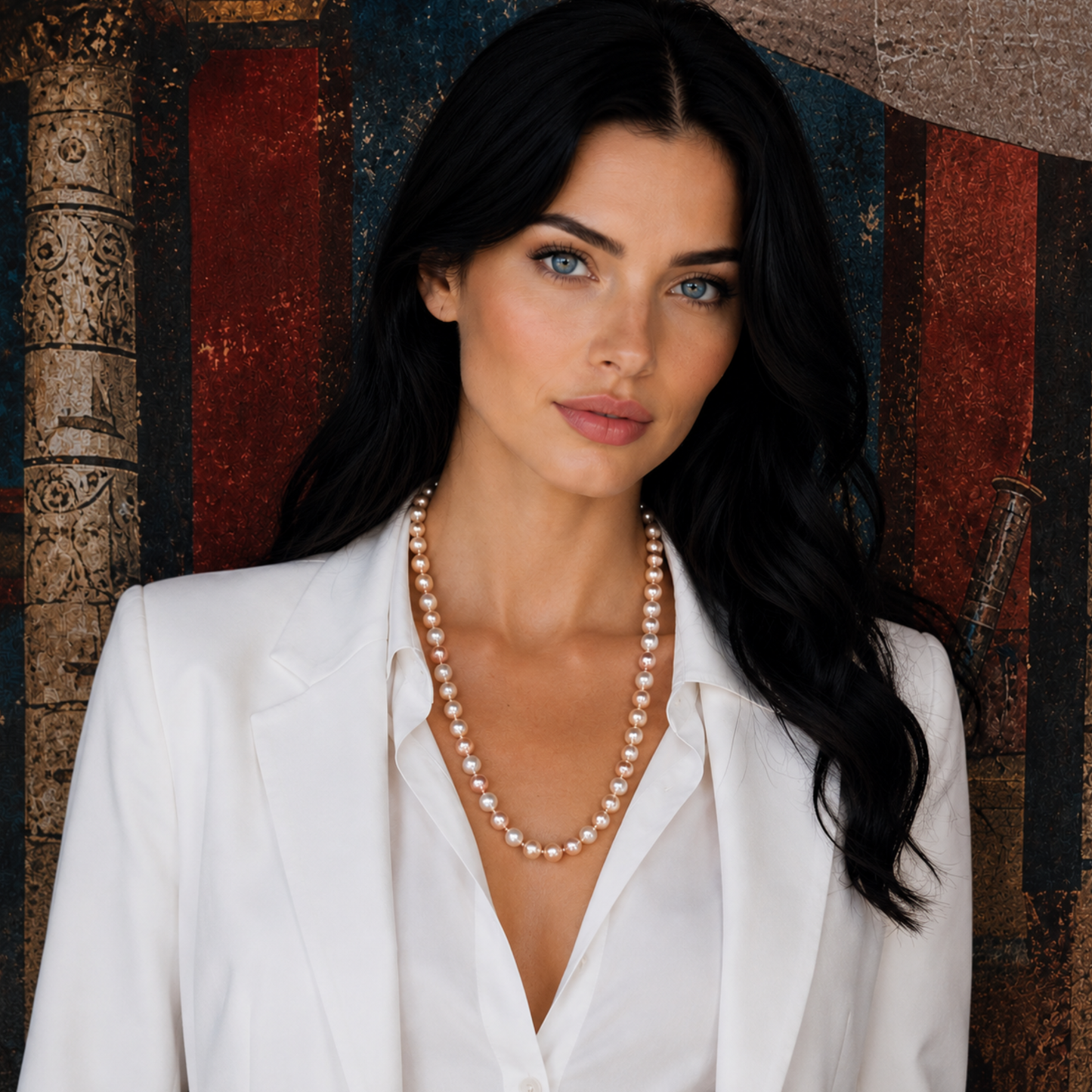 Collana Perle Elegance Multicolor 10mm - Madreperla GA0034