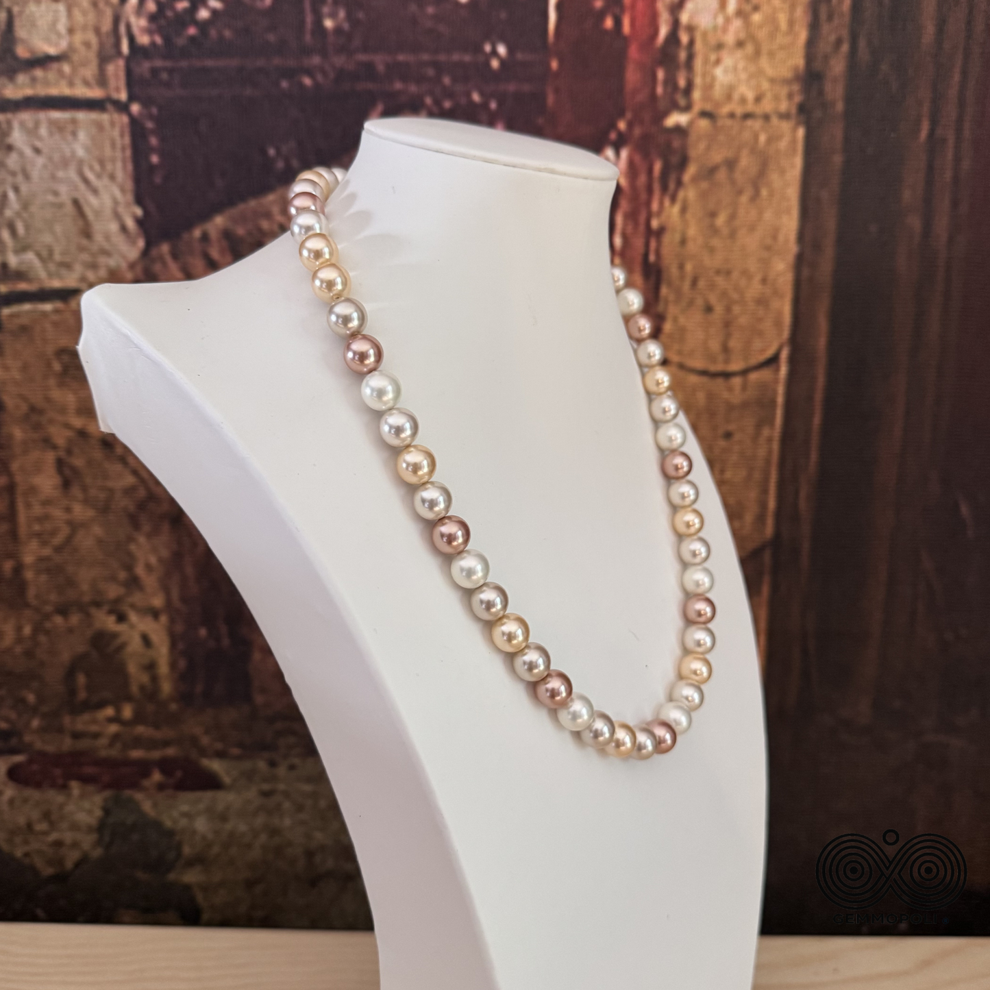 Collana Perle Elegance Multicolor 10mm - Madreperla GA0034