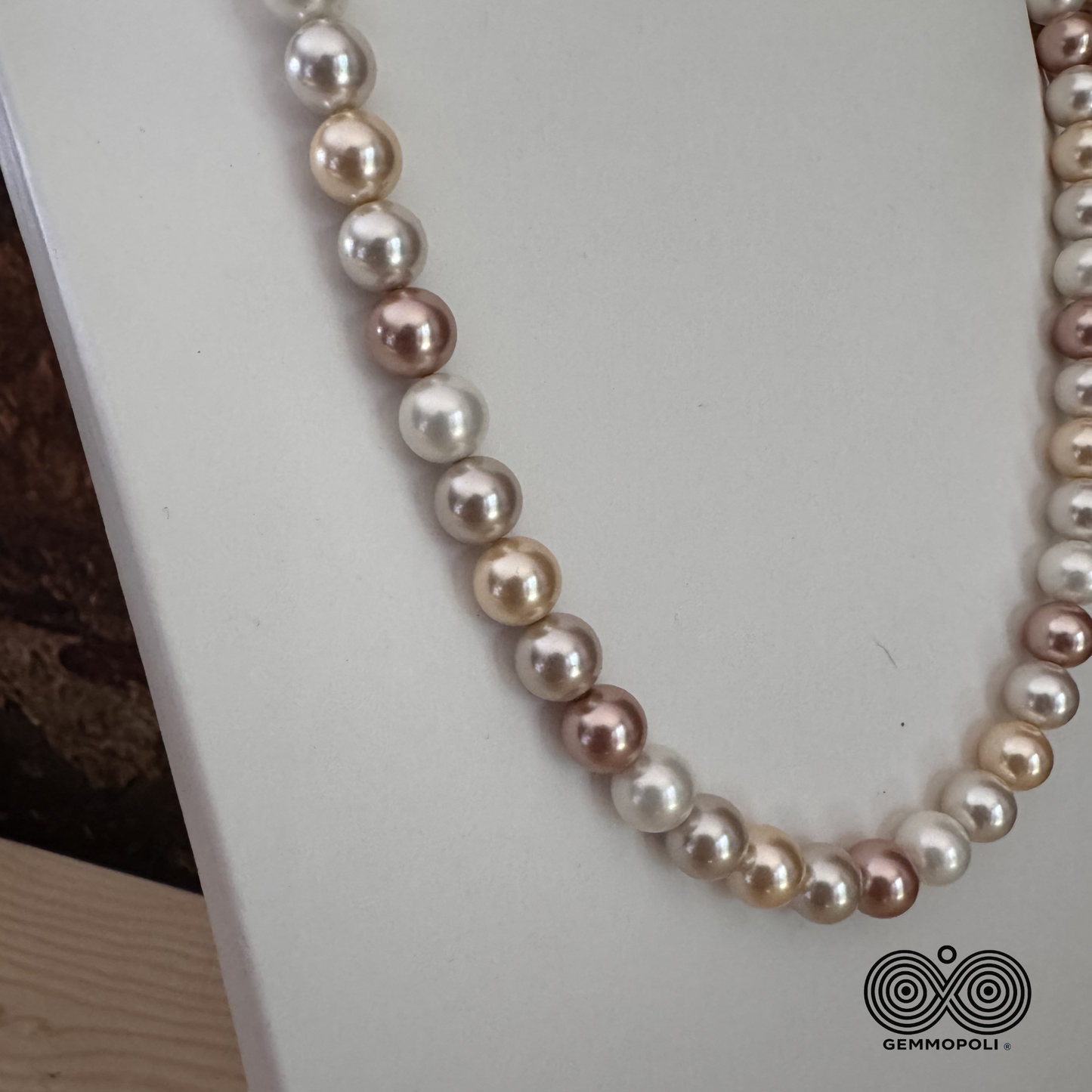 Collana Perle Elegance Multicolor 10mm - Madreperla GA0034