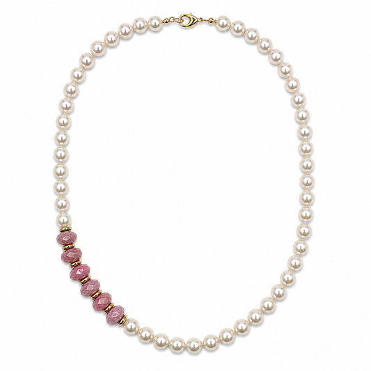 Fotografia commerciale della collana Gemmopoli GA0040 posizionata su sfondo bianco