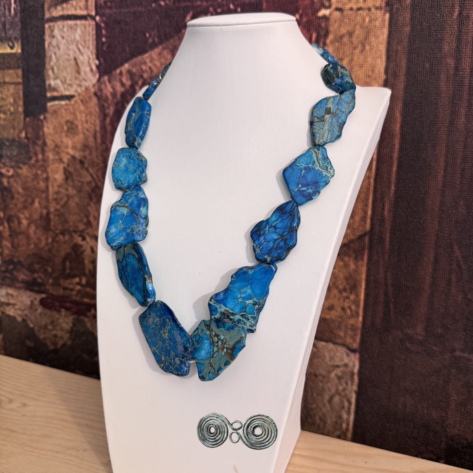 collana donna diaspro imperiale colorato naturale 