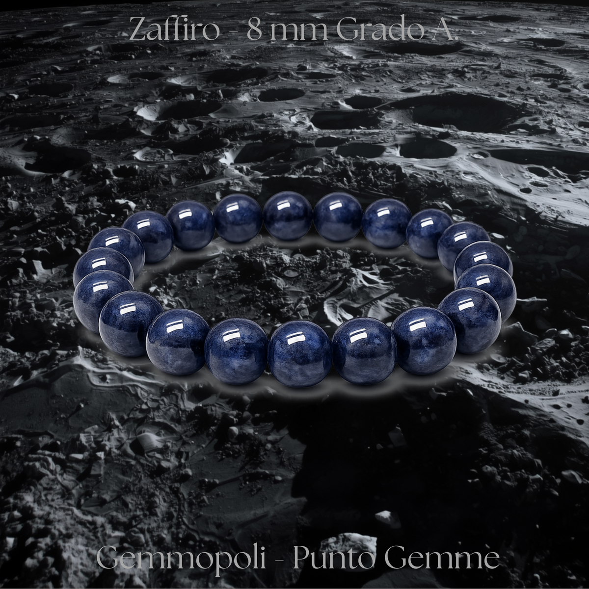 Sfere Zaffiro naturale 8 mm Grado A Punto Gemme MA0037