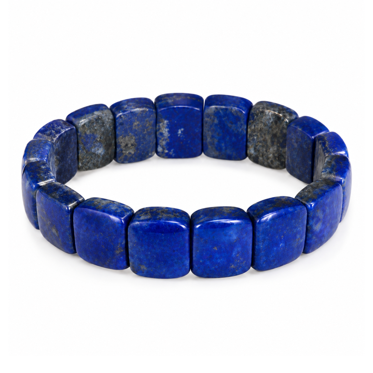 Bracciale Lapislazzuli naturale 10x14 mm Punto Gemme MA0059