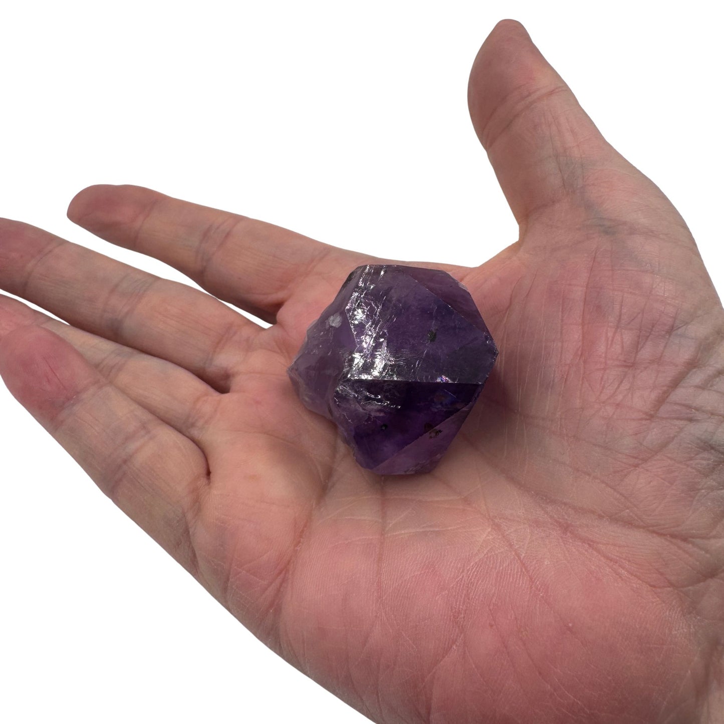 Minerale Cristallo Grezzo di Ametista Naturale • Gemmopoli • Codice MI1052