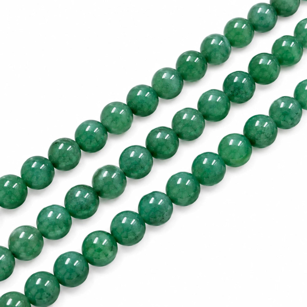 Filo Avventurina Verde Pietra Naturale Tonda 8 mm Punto Gemme PE0500-08 - PE0500