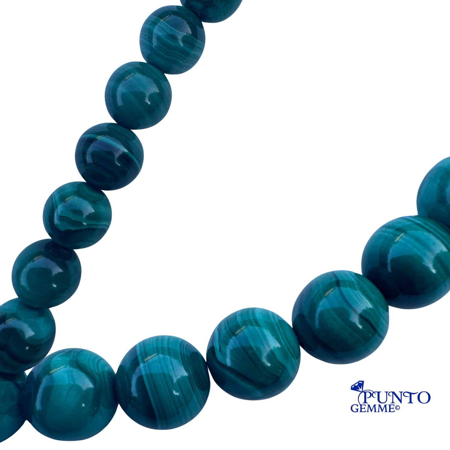 Zoom Perle Malachite naturale Punto Gemme PE0530 
