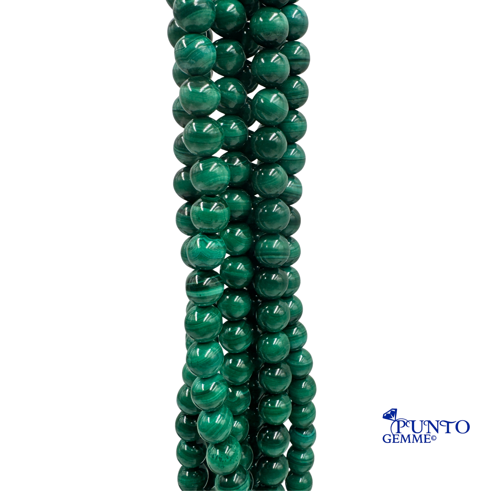 Filo Malachite naturale per collane e bracciali 