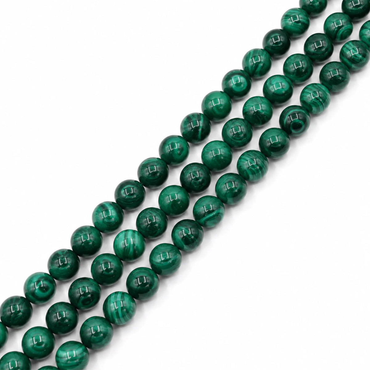PE0530 Filo Malachite Naturale 5 8 mm Lotto Certificato - PE0530 - foto 7