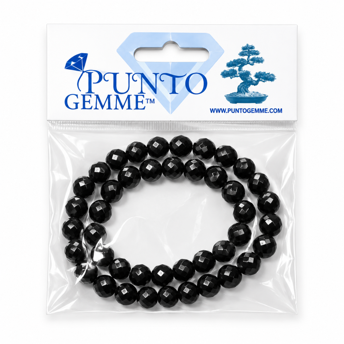 Confezione Filo Onice Nero naturale PE0700 
