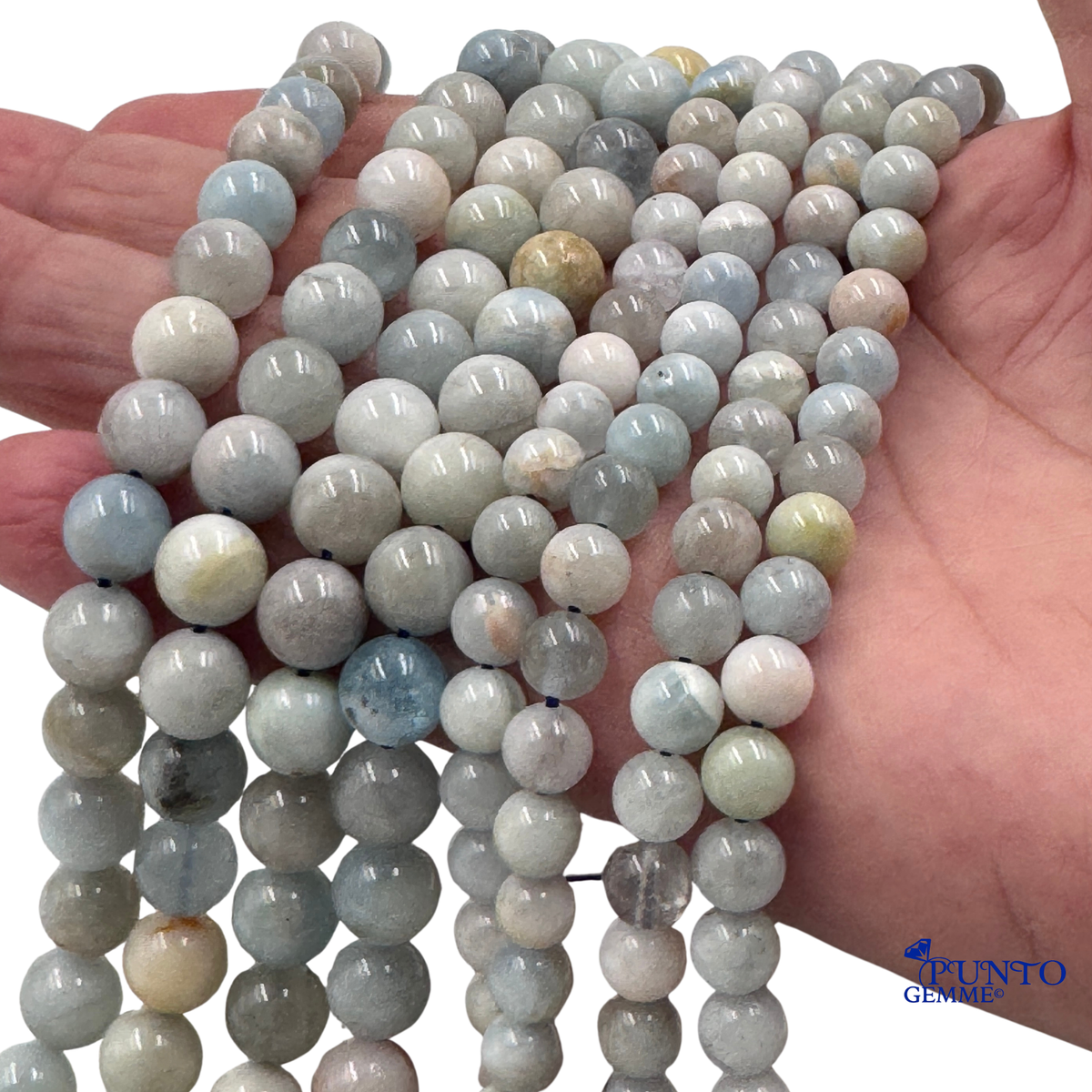Round Tiger's Eye Natural Stone Strand 8 mm - TOP 100 • Golden Stone • PE0841-08