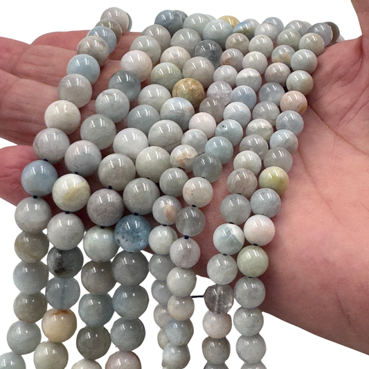 Confronto tra le dimensioni 6 mm e 8 mm della Davidsonite naturale (PE0852).