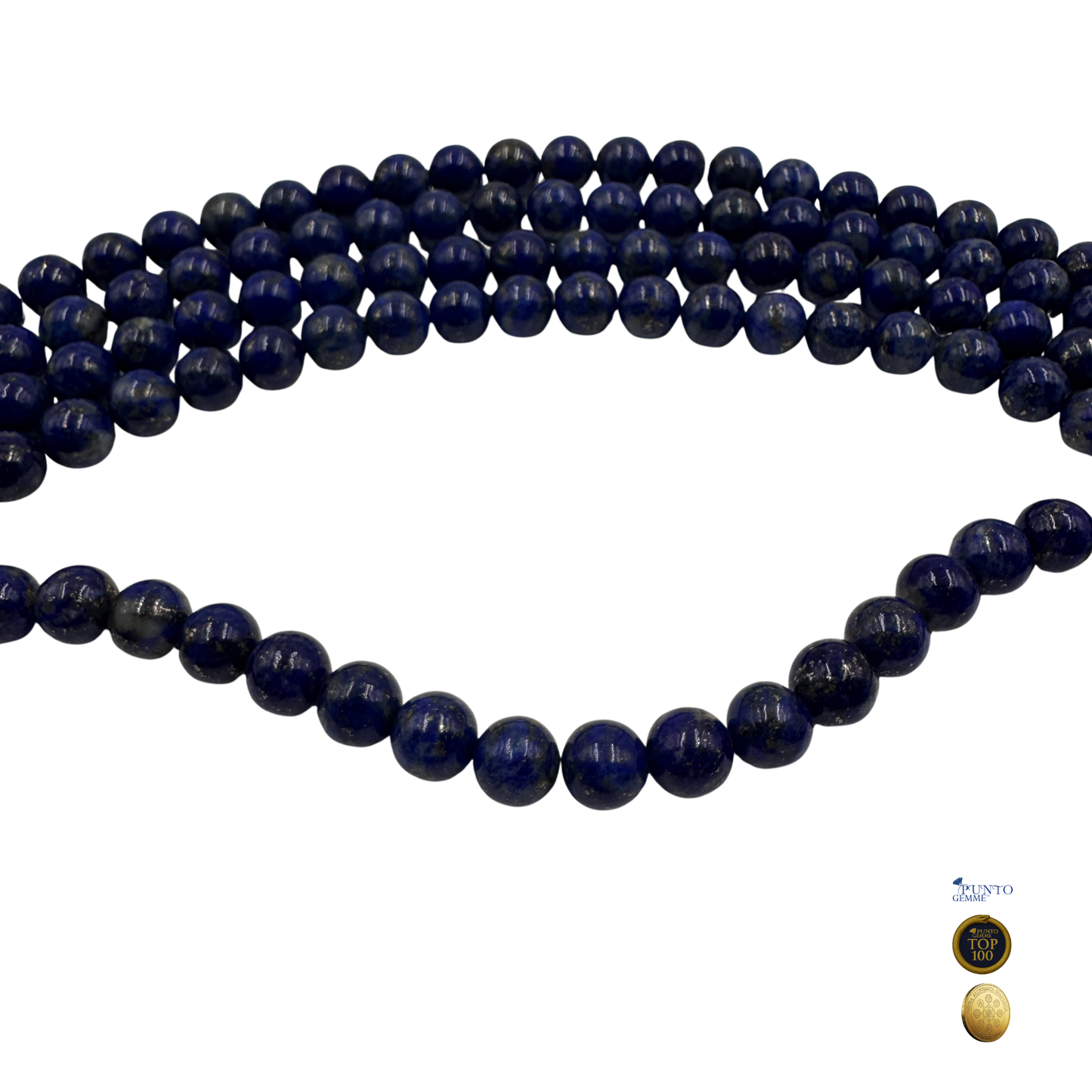 Lapislazzuli posizionato al centro della fronte (Terzo Occhio) per la meditazione.