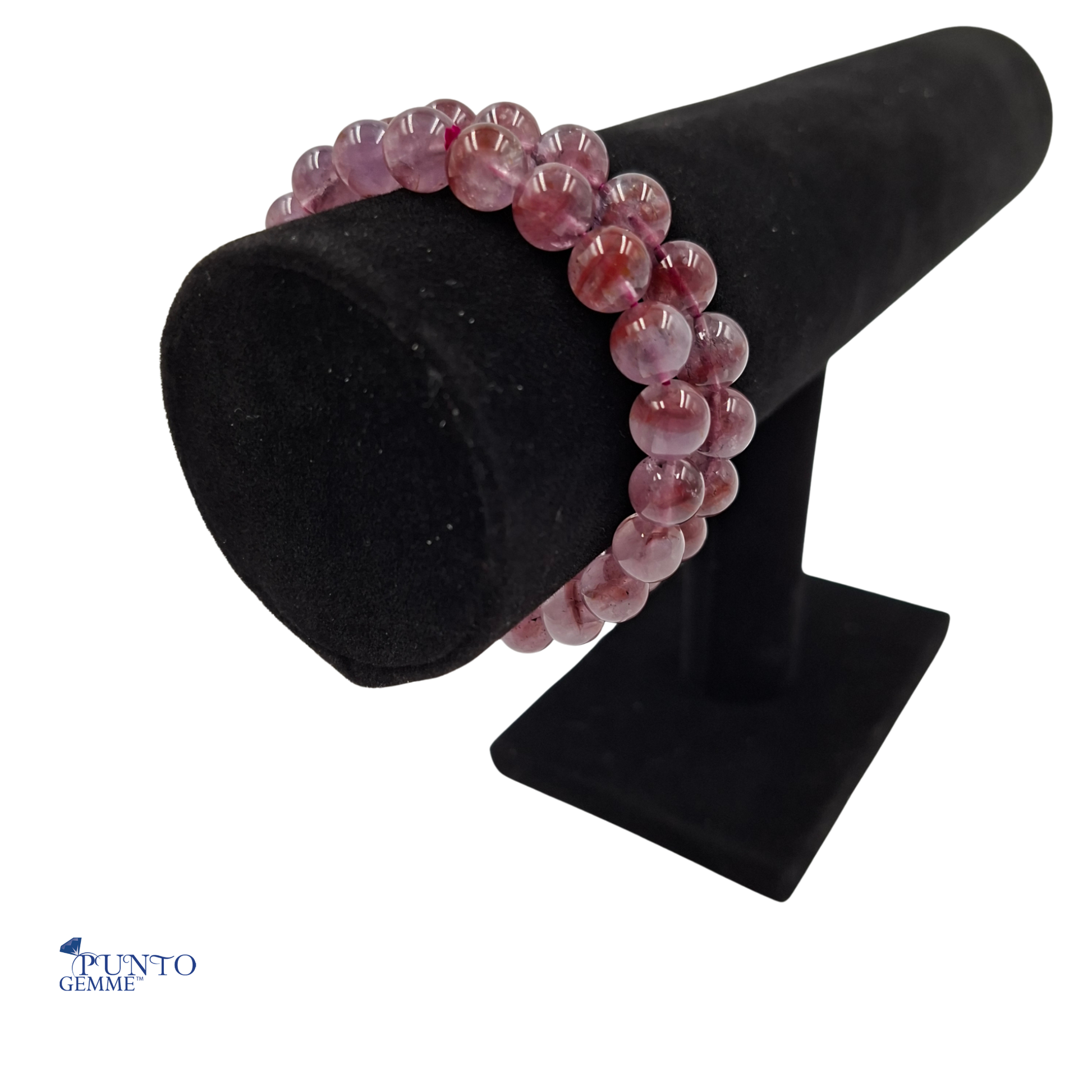 Confronto tra le misure 7 mm e 8,5 mm del bracciale in Auralite 23, stessa qualità di materiale canadese.