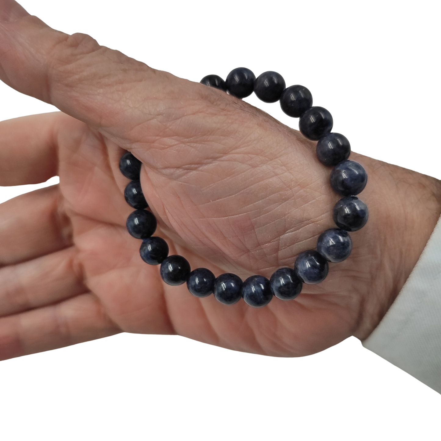 Zaffiro Birmania 8 mm naturale, la pietra aurea della saggezza presentata con la sua certificazione ufficiale.