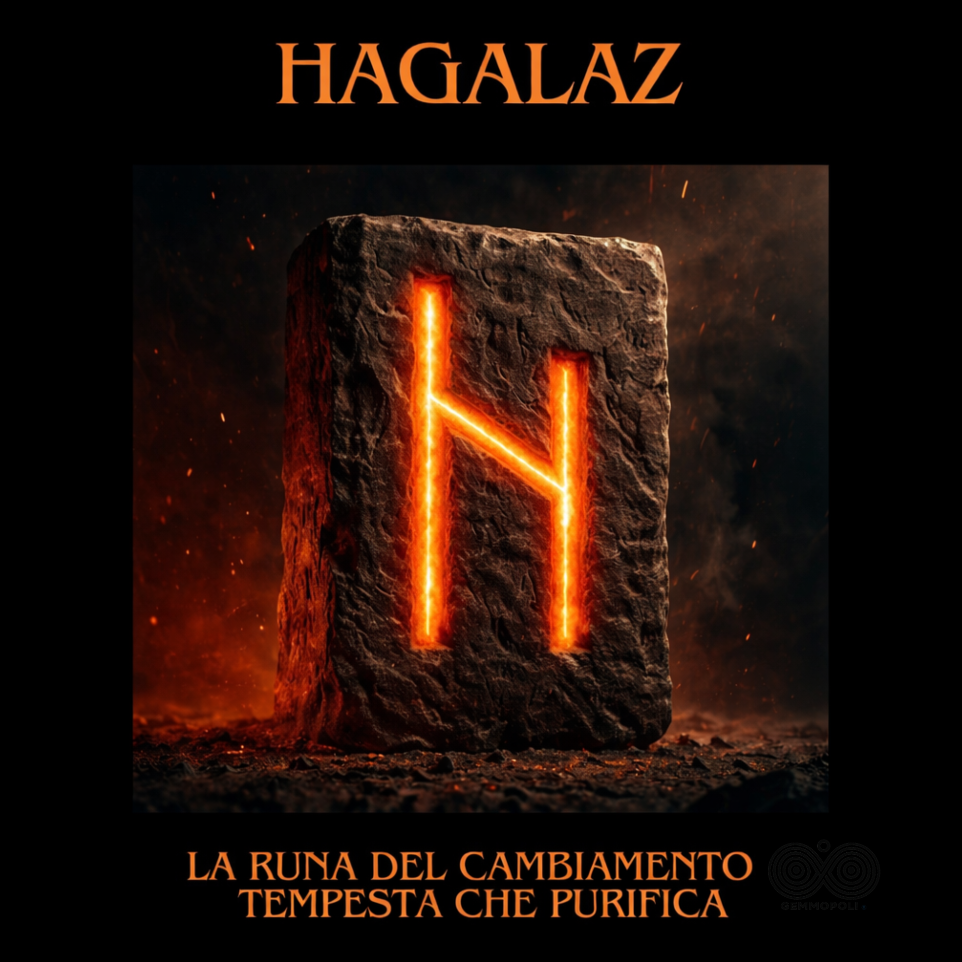 Simbolo runa hagalaz