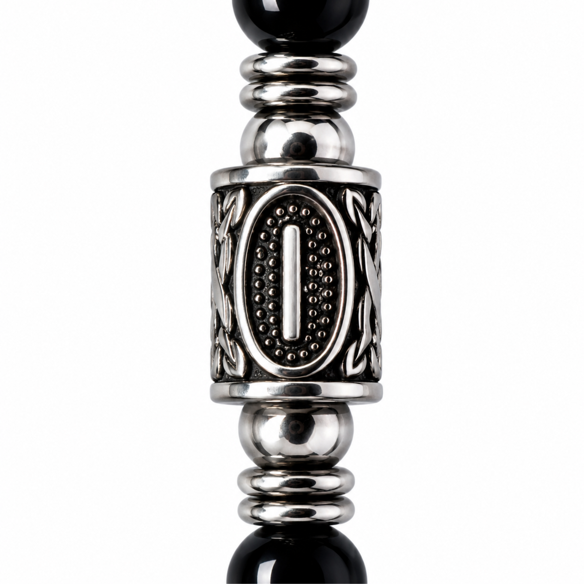 Dettaglio Runa Isa Acciaio Inox Bracciale Gemmopoli PE8051
