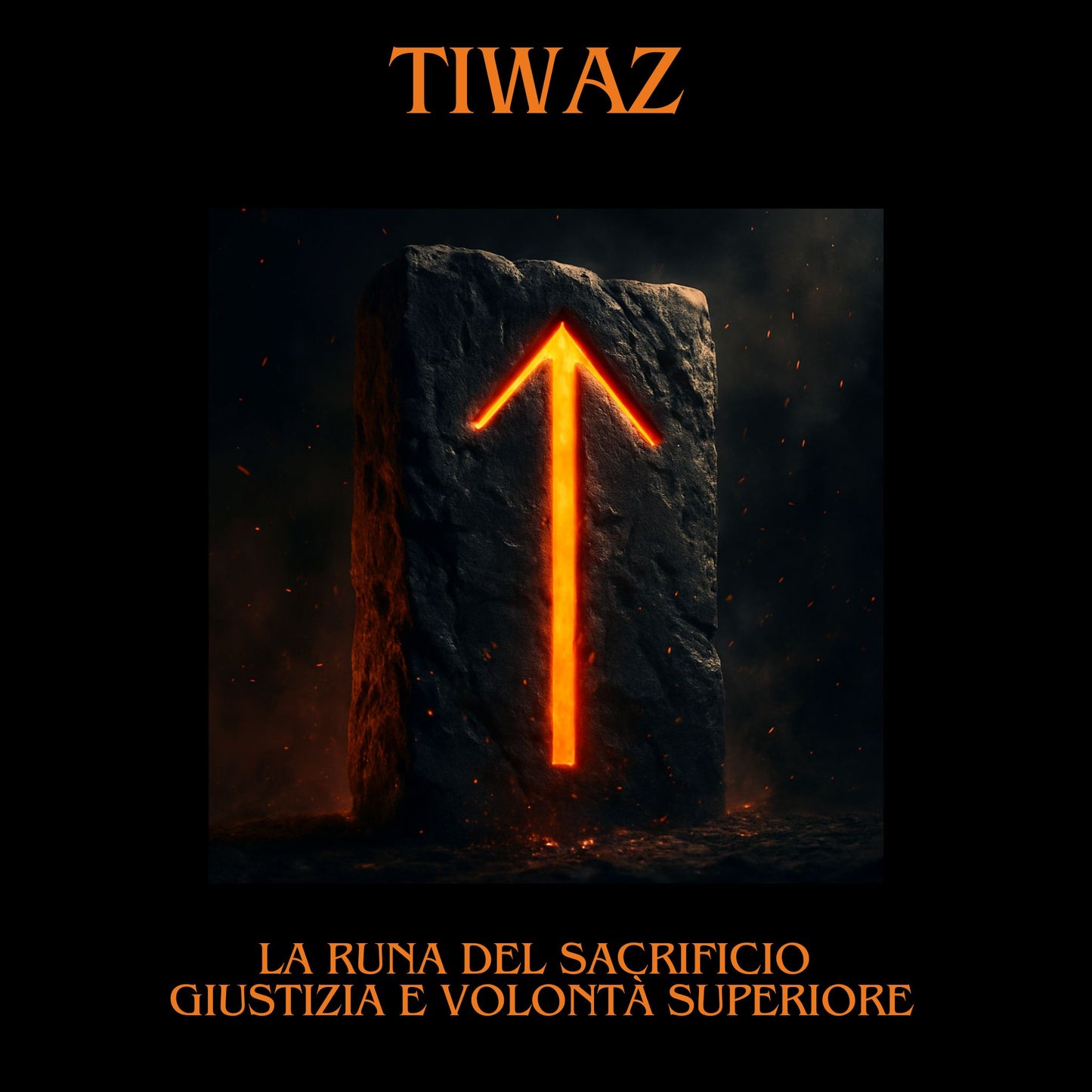 Simbolo Runa Norrena Tiwaz