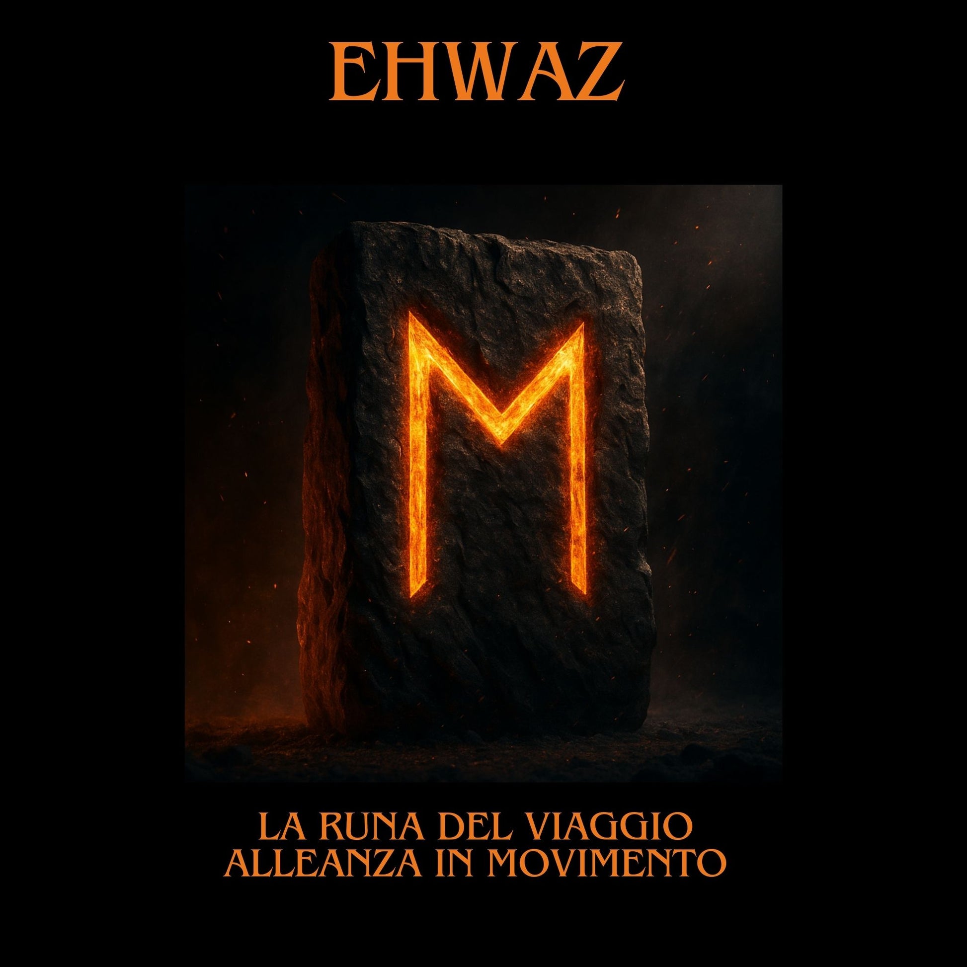 Simbolo Runa norrena Ehwaz