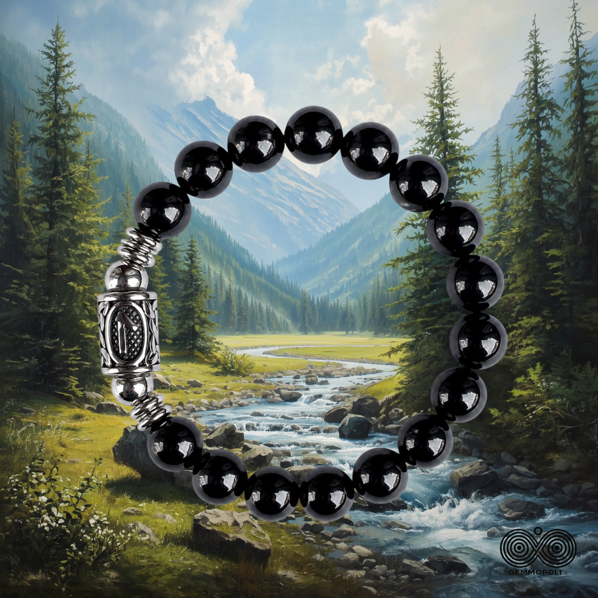 Inserzione commerciale premium del bracciale Gemmopoli  panorama Norreno