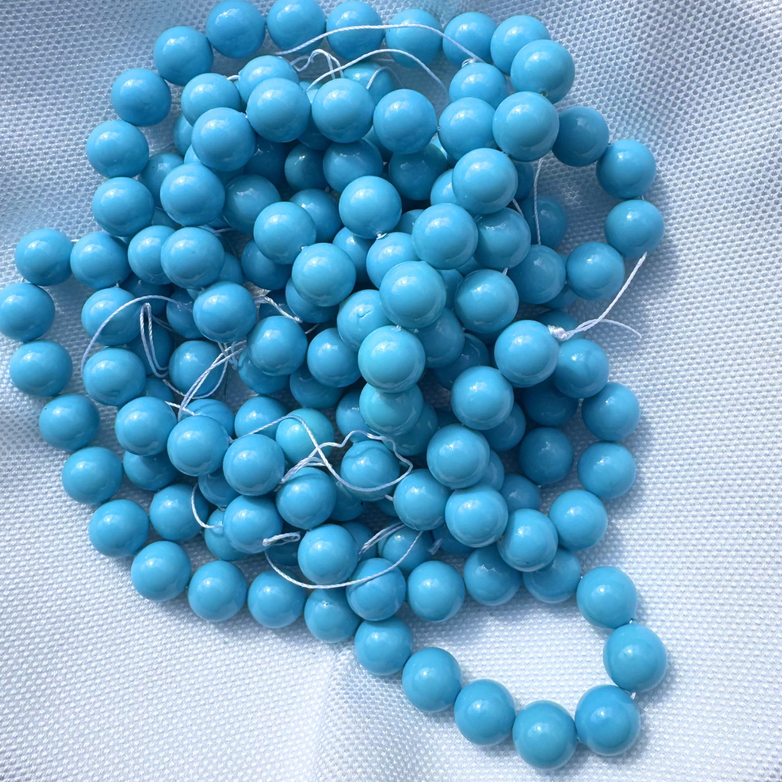 perle turchese perlato per bijoux 