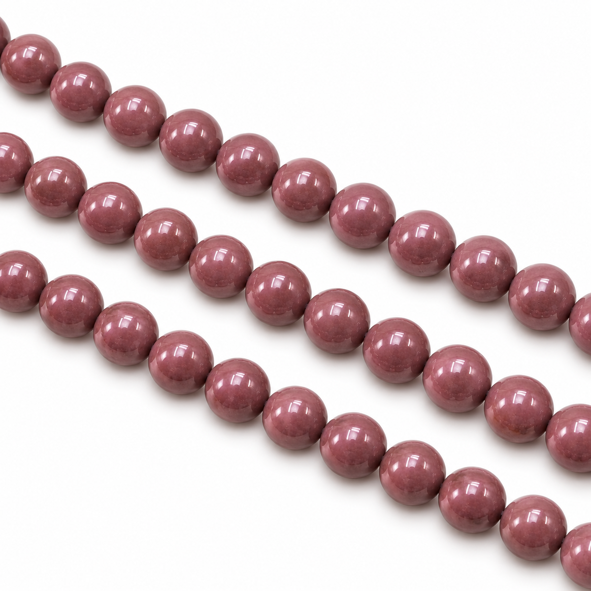 Filo Madreperla Naturale Ricostruita Rosa Rodonite 8 mm Gemmopoli SP0004-08